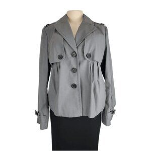 Ann Taylor Loft women's gray jacket size M